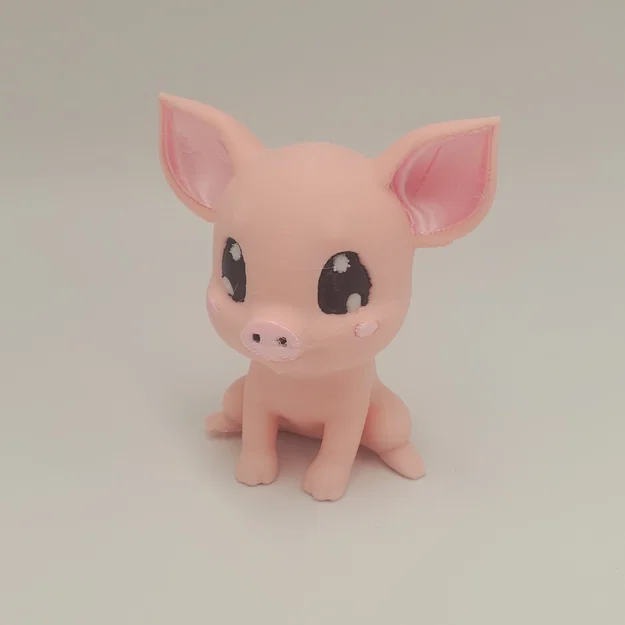 Mô hình chú heo con (Cute Piggy) đáng yêu để trang trí bàn làm việc - Image 1