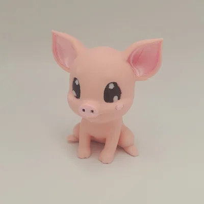 Mô hình chú heo con (Cute Piggy) đáng yêu để trang trí bàn làm việc
