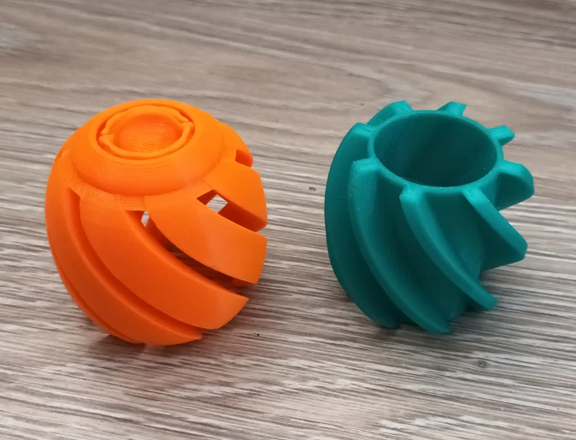 Hộp xoắn ốc hình thùng - Hộp quà, bình hoa mini hoặc đồ trang trí - Image 3