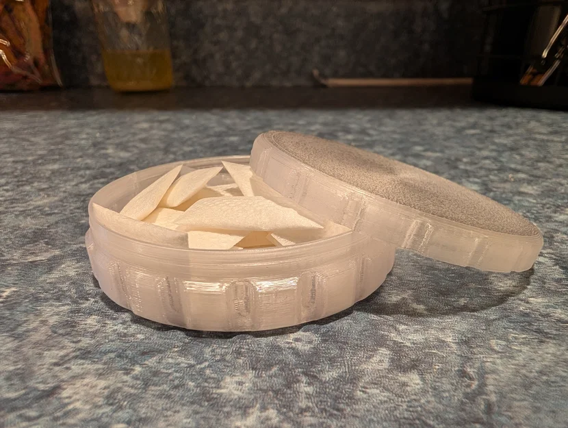 Hộp Đựng Túi Nicotine Zyn/Snus - Có Vách Ngăn - Image 2