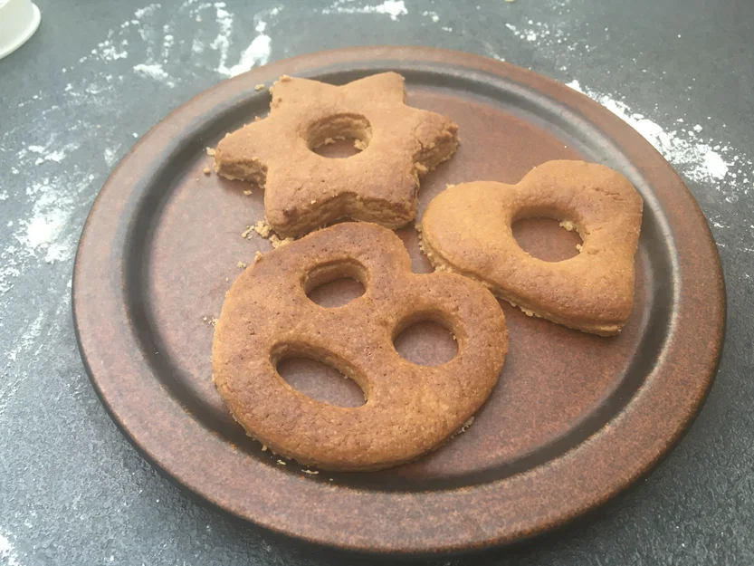 Bộ khuôn cắt bánh gừng hình Trái tim, Bánh quy xoắn và Ngôi sao - Image 2