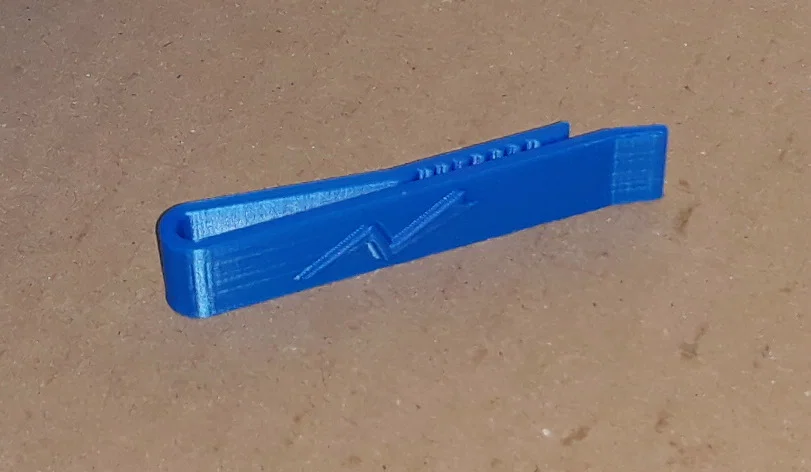 Kẹp cà vạt (Neck Tie Clip) thiết kế thời trang - In 3D nhanh chóng - Image 1