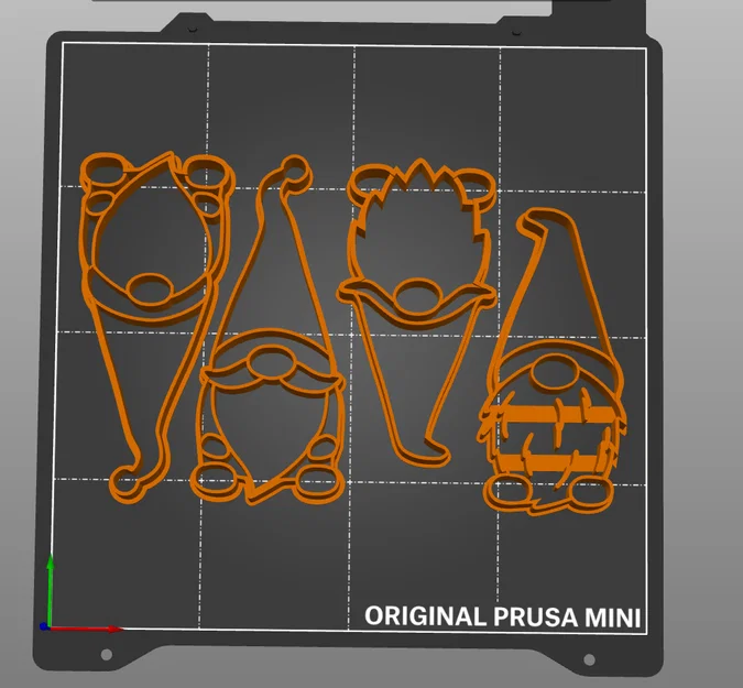 Khuôn cắt bánh quy hình chú lùn Giáng sinh dễ thương - Image 2