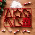 Bộ khuôn cắt bánh quy Giáng sinh 3D - Christmas Cookie Cutter - Thumbnail 1