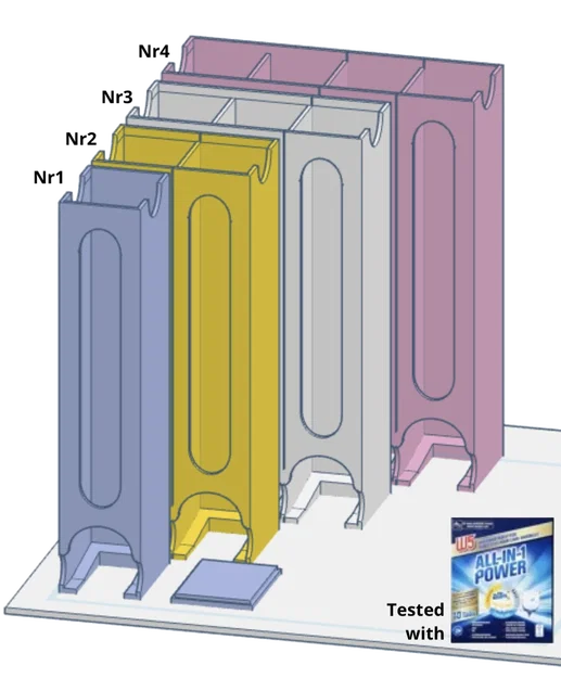 Bộ đựng viên rửa bát Lidl (Lidl Dishwasher tablet dispenser) - Image 2