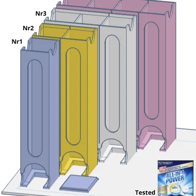 Bộ đựng viên rửa bát Lidl (Lidl Dishwasher tablet dispenser)