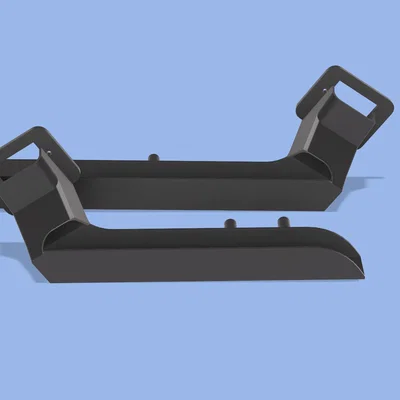 Máng xả rác (Poop slide) cho K2 Plus (Trái và Phải)