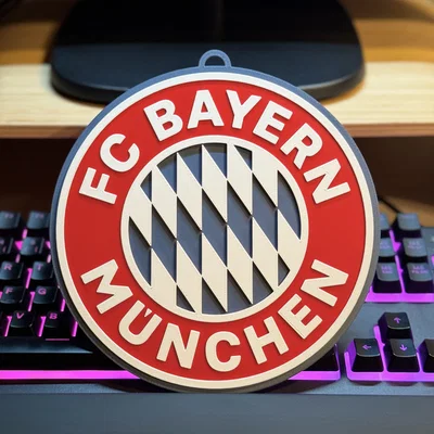 Logo treo tường - FC Bayern Munich