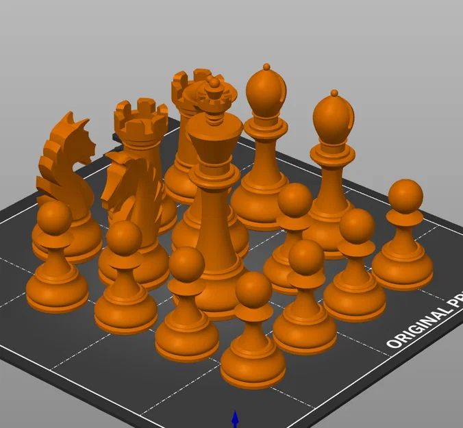 Bộ quân cờ vua (Chess Pieces) - Image 1