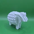 Mô hình lắp ráp 3D Sheep Kit Card: Chú cừu đáng yêu dễ thực hiện - Thumbnail 5