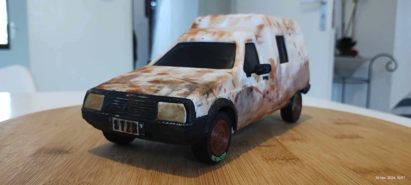 Mô hình xe Citroën C15 in 3D - Dự án lắp ráp chi tiết cực chất - Image 2