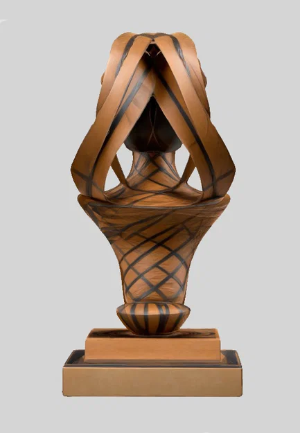 Mô hình tượng bán thân phụ nữ trang trí 3D tinh tế - Image 4