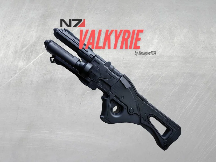 Mass Effect - Mô hình đạo cụ Cosplay N7 Valkyrie - Image 1
