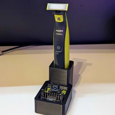 Đế để máy cạo râu Philips OneBlade và phụ kiện cực gọn