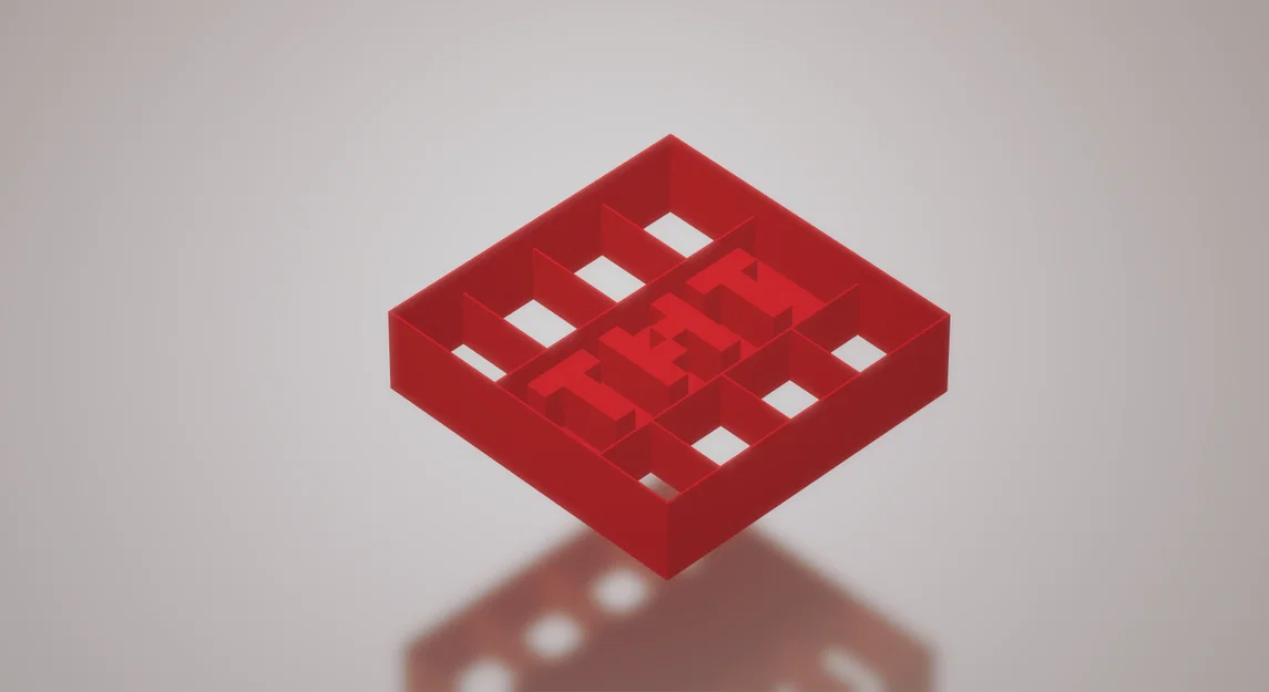 Khuôn cắt bánh quy Minecraft TNT - Phụ kiện bếp độc lạ cho game thủ - Image 1