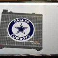 Tranh treo tường logo Dallas Cowboys 3 màu in 1 lần với máy 1 đầu đùn - Thumbnail 1