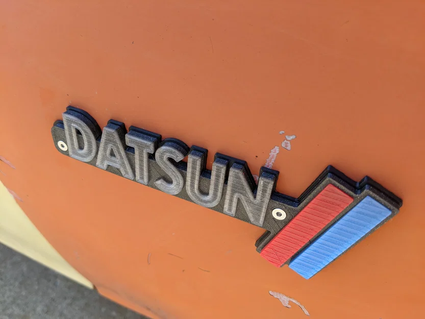 Logo Chắn Bùn Tùy Chỉnh Cho Datsun 620 - Image 3