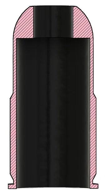 Mô hình lựu đạn Airsoft 40mm tham khảo in 3D (Reference Model) - Image 2