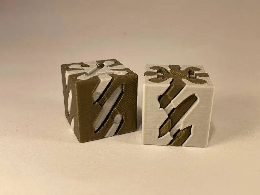 Khối calibration cube pass-through "bất khả thi" | Fidget helix - Image 2