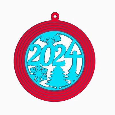 Quả cầu trang trí Giáng sinh 3D in tại nhà đơn giản đẹp mắt