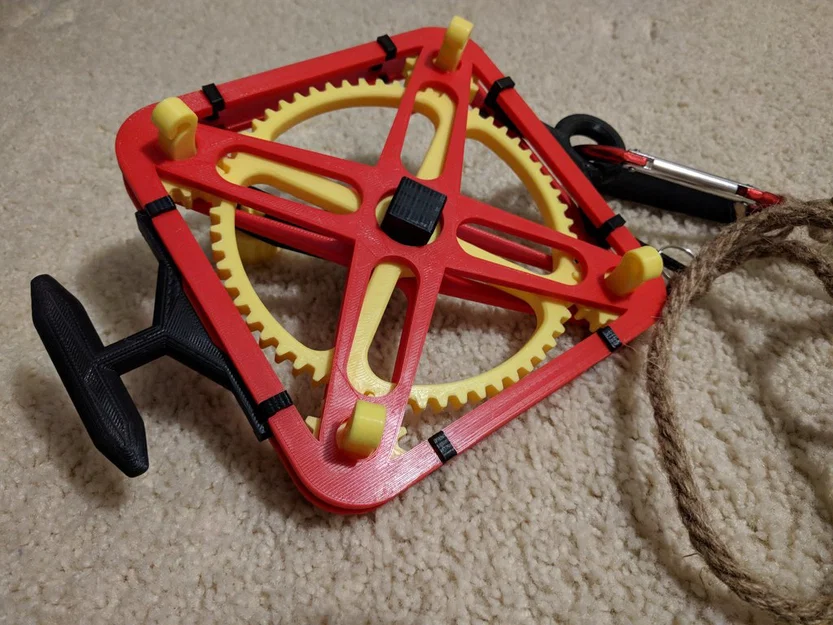 Máy bện dây thừng 4 sợi/móc - Image 1