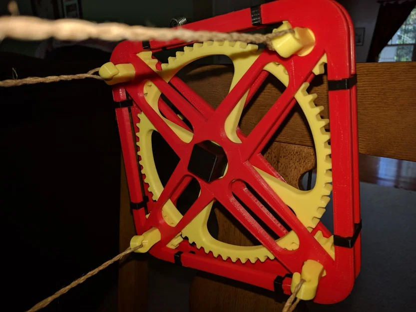 Máy bện dây thừng 4 sợi/móc - Image 4