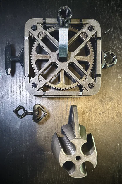 Máy xoắn dây thừng 4 nhánh hiệu suất cao - Dự án in 3D DIY - Image 1