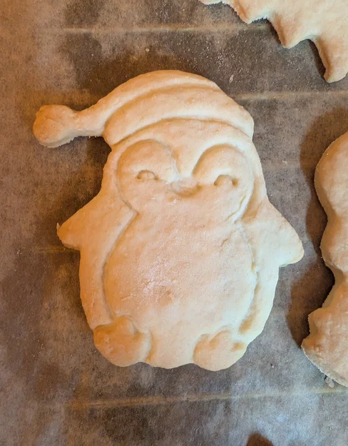 Khuôn cắt bánh quy hình Chim Cánh Cụt Giáng Sinh đáng yêu - Image 2