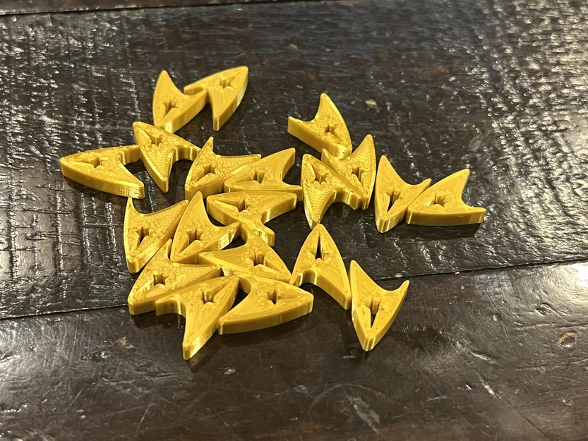 Thẻ đánh dấu Exhaust cho board game Star Trek Captain's Chair - Image 2