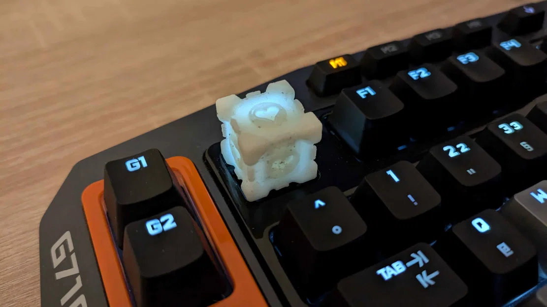 Keycap Companion Cube cho bàn phím cơ - Image 2