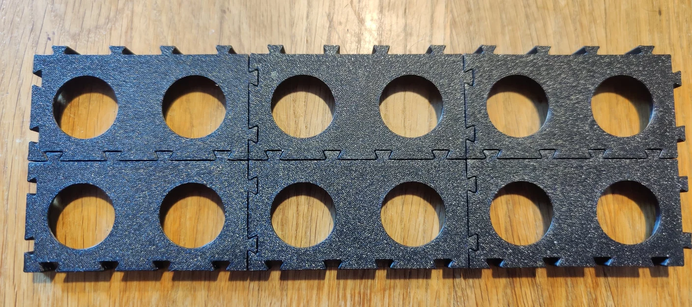 Khung giữ/Vỉ gài cell pin 26700/26650 dạng khớp nối - Image 2