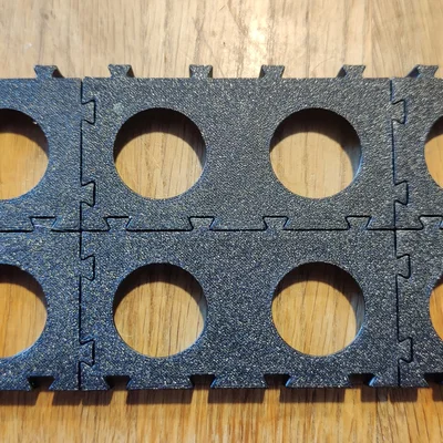 Khung giữ/Vỉ gài cell pin 26700/26650 dạng khớp nối