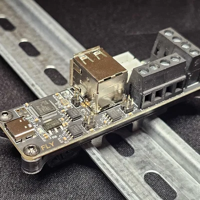 Giá đỡ DIN rail cho FLY UTOC và BTT U2C