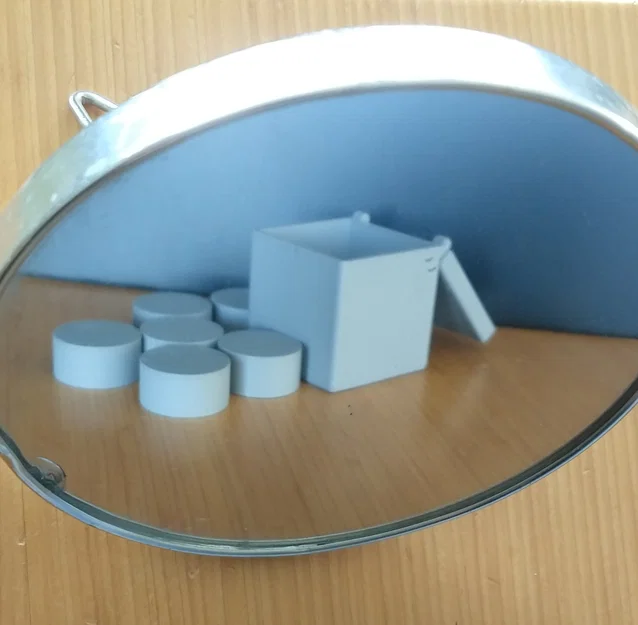 Hộp xếp hình 6 trụ (6 cylinders puzzle box) độc đáo - Image 5