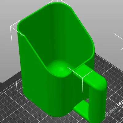 Mẫu gáo múc thức ăn cho chó mèo in 3D tiện lợi