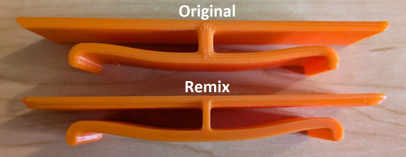 Kẹp cố định hộp carton (Cardboard Box Clip) cải tiến rãnh 2mm - Image 1