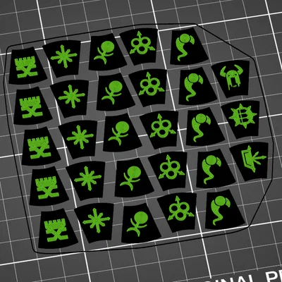 Bộ Token Legionary Cho Kill Team 2024 - File In 3D Chất Lượng Cao