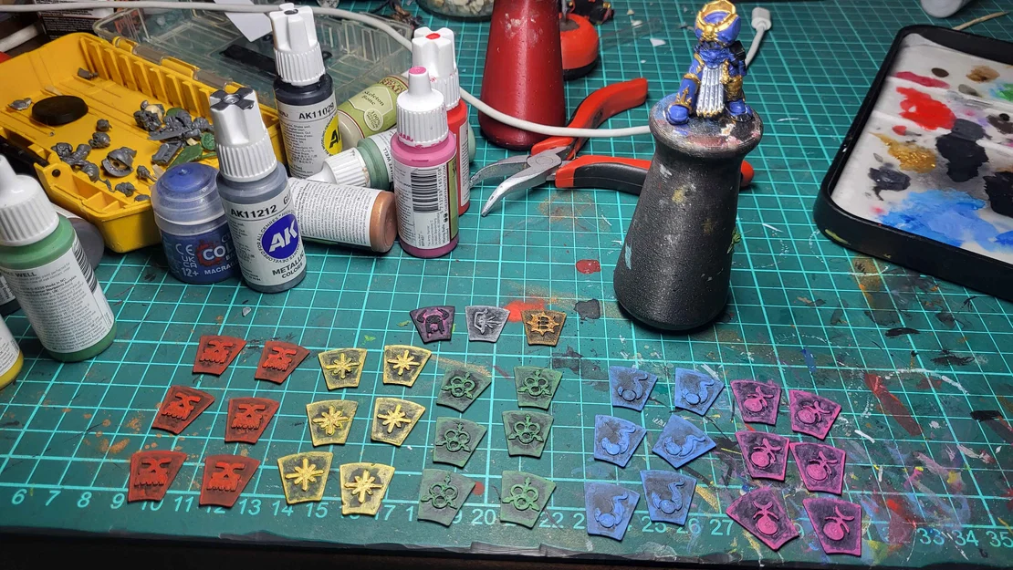 Bộ Token Legionary Cho Kill Team 2024 - File In 3D Chất Lượng Cao - Image 2