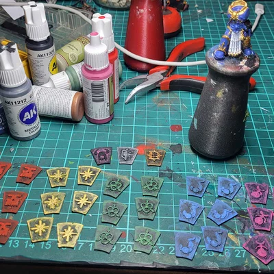 Bộ Token Legionary Cho Kill Team 2024 - File In 3D Chất Lượng Cao