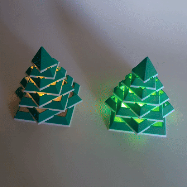 Cây thông Noel xếp chồng (Stackable Christmas tree) - Thumbnail 2