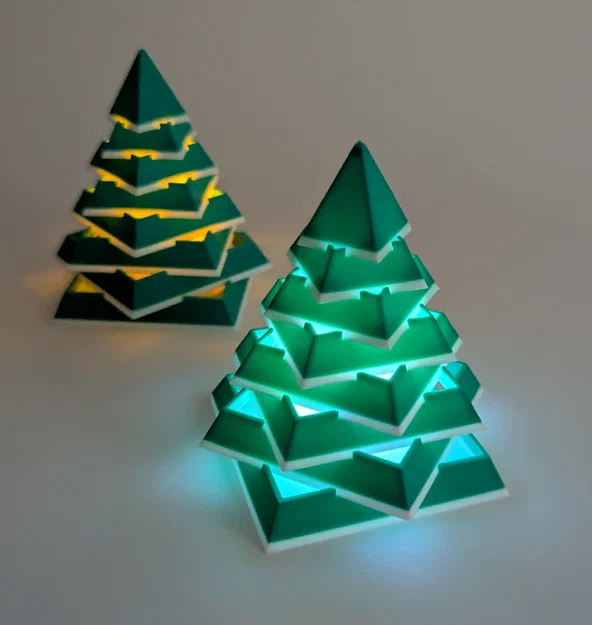 Cây thông Noel xếp chồng (Stackable Christmas tree) - Image 3