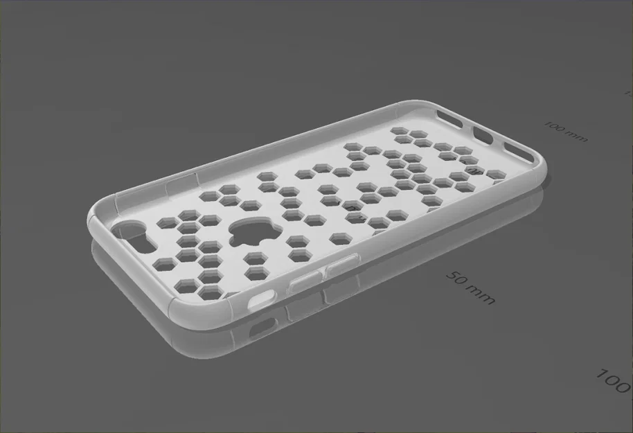 Ốp lưng iPhone 8 họa tiết lục giác - Image 1