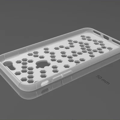 Ốp lưng iPhone 8 họa tiết lục giác