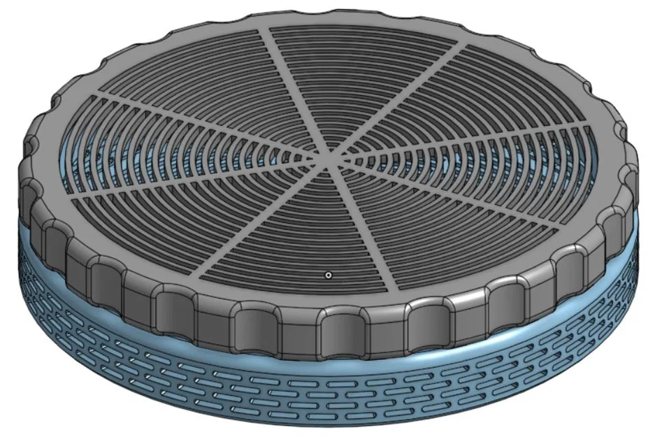 Hộp đựng hạt hút ẩm Silica Gel cỡ lớn 100mmx20mm - Image 1