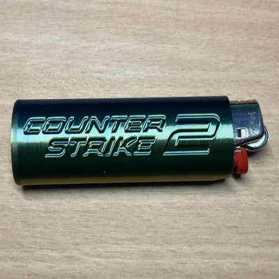Vỏ bọc bật lửa BIC chủ đề CS2 (Counter Strike 2)