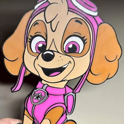 Bộ tranh treo tường Paw Patrol 3D đáng yêu cho bé