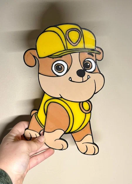 Bộ tranh treo tường Paw Patrol 3D đáng yêu cho bé - Image 3