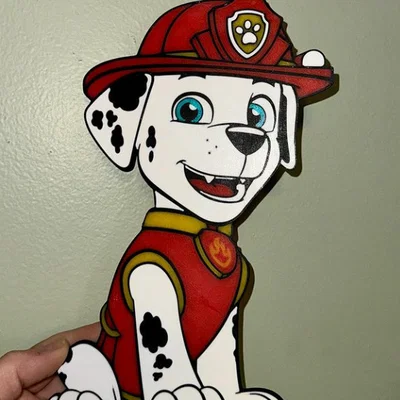 Bộ tranh treo tường Paw Patrol 3D đáng yêu cho bé