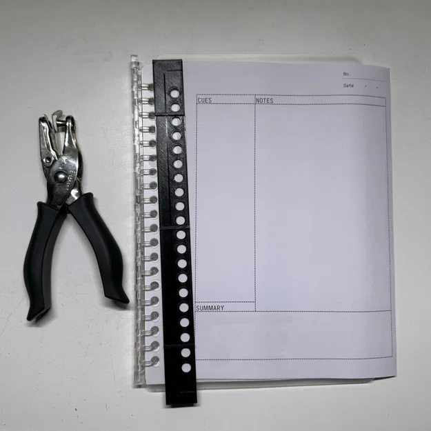 Khuôn bấm lỗ cho sổ tay còng A5 Kokuyo/Muji - Image 2