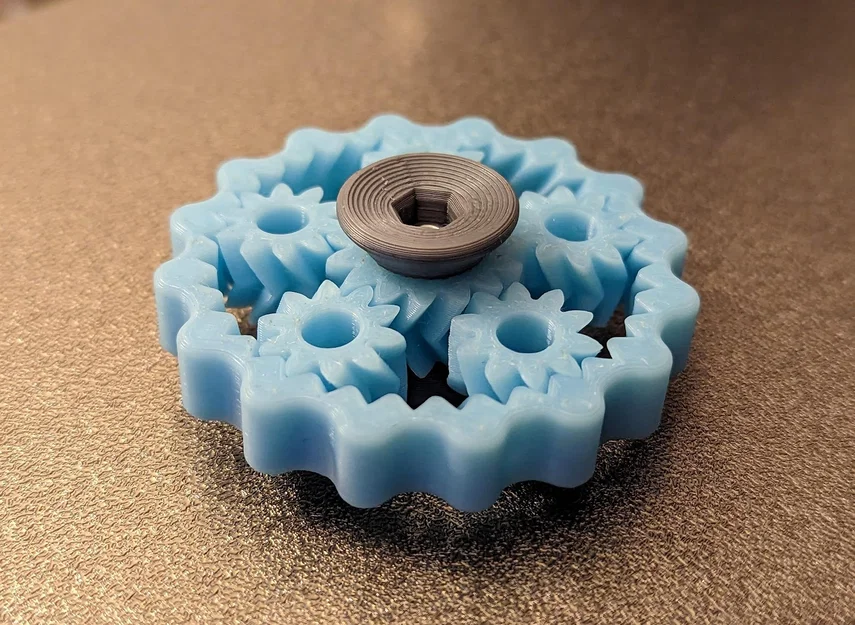 Nắp/Giá đỡ cho Fidget Drive Fidget Planetary Herringbone Drive - Image 1